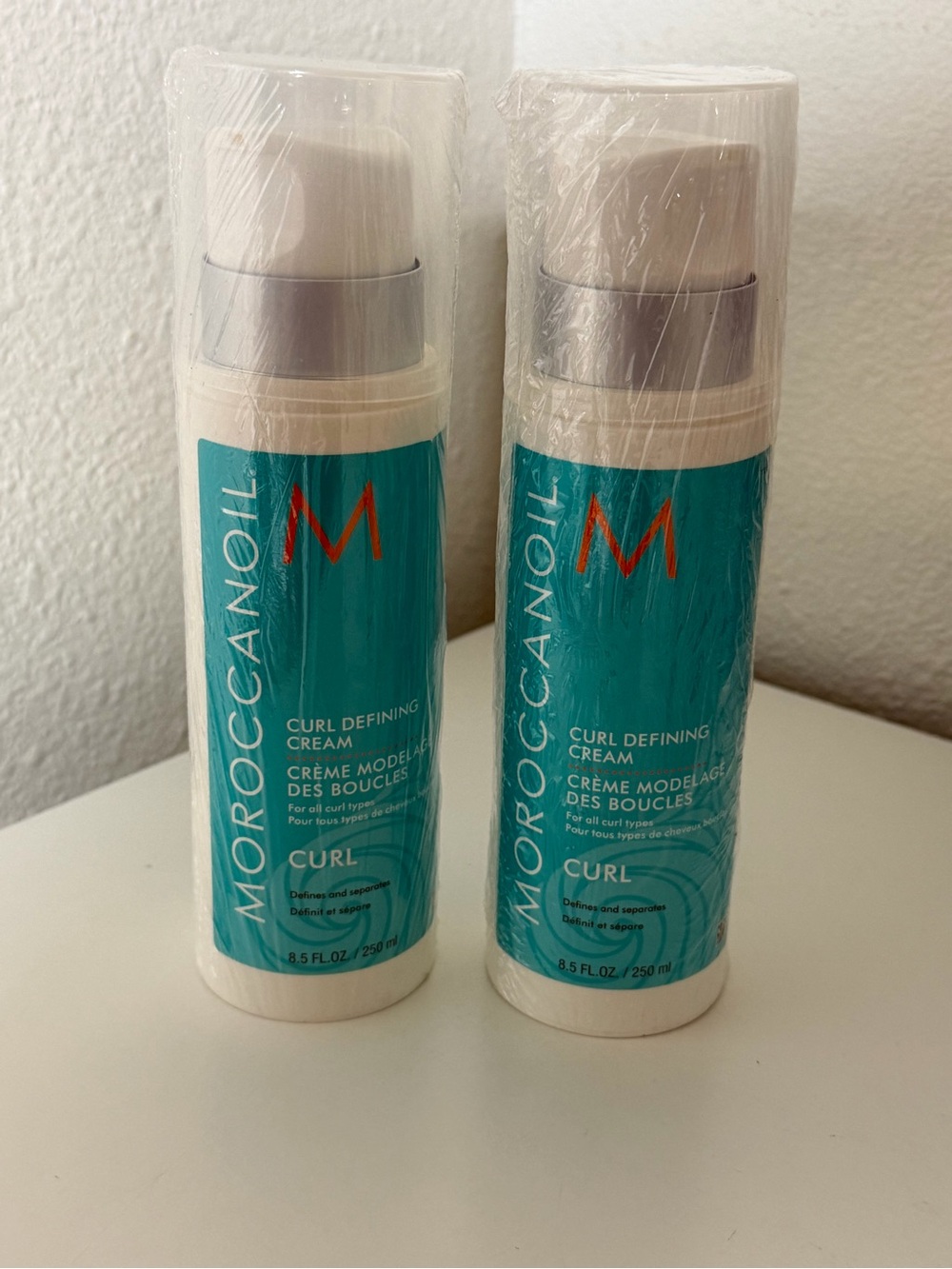 Moroccan oil curl defying cream set of 2